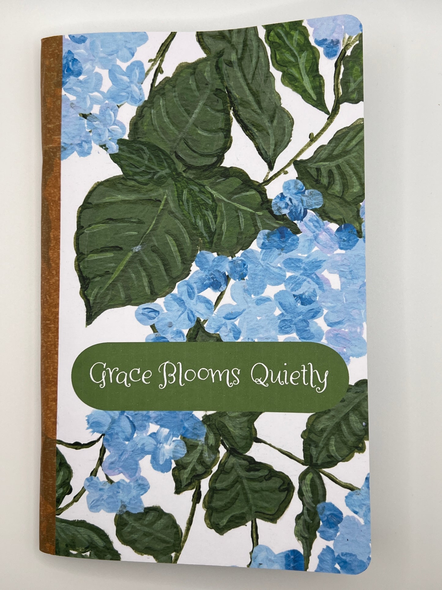 Grace Blooms Quietly – Floral Dot Grid Journal for Reflection (5x8”)