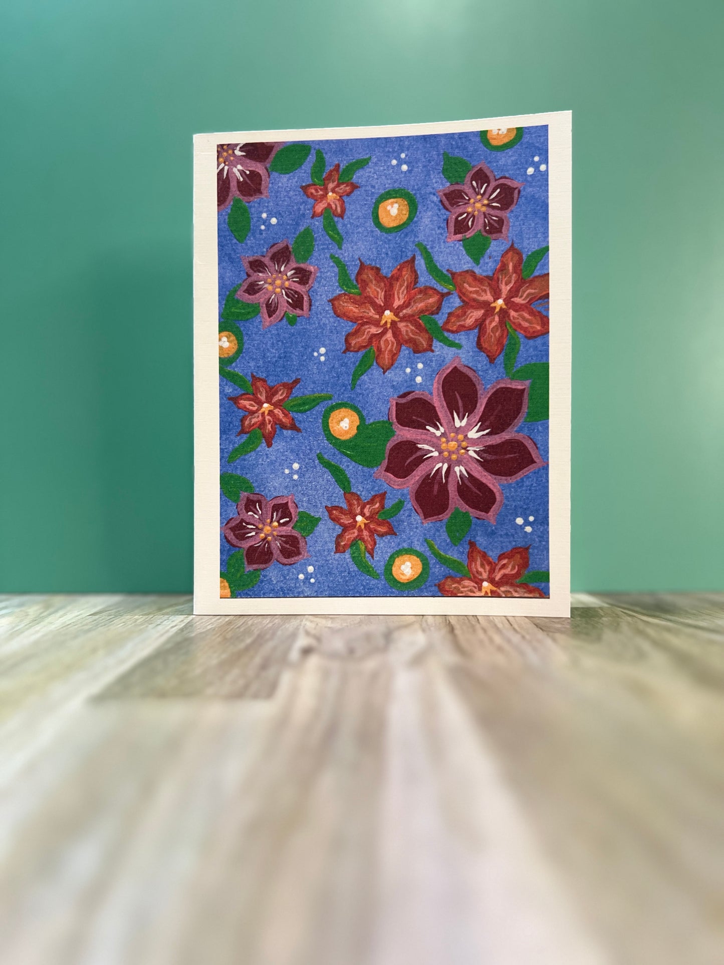 Enchanted Bloomscape Notecard
