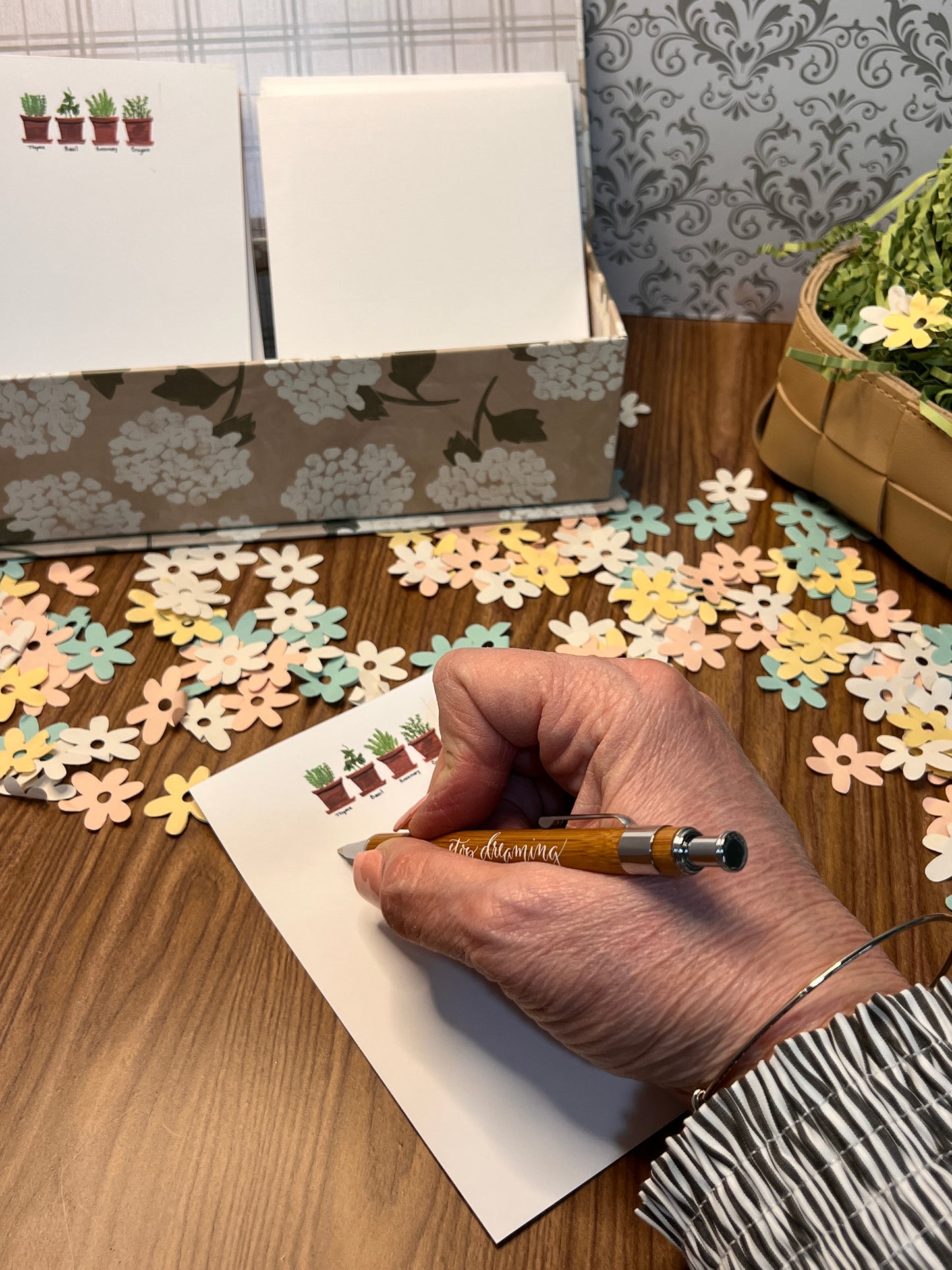 Herb Pots Notepad