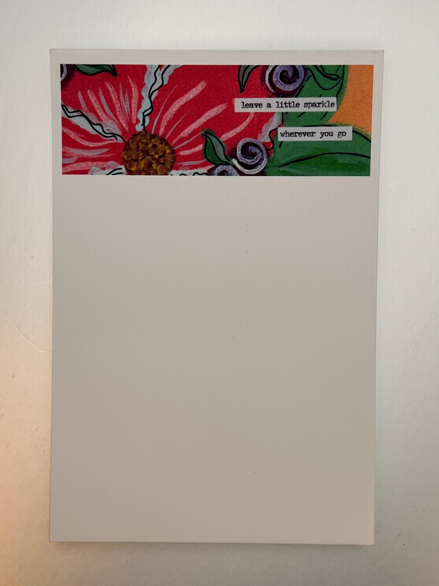 Leave a Little Sparkle Notepad
