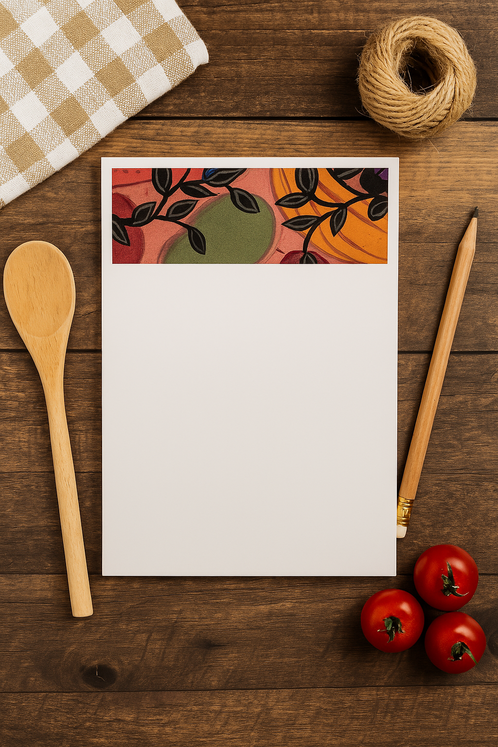 Fruit Tray Notepad