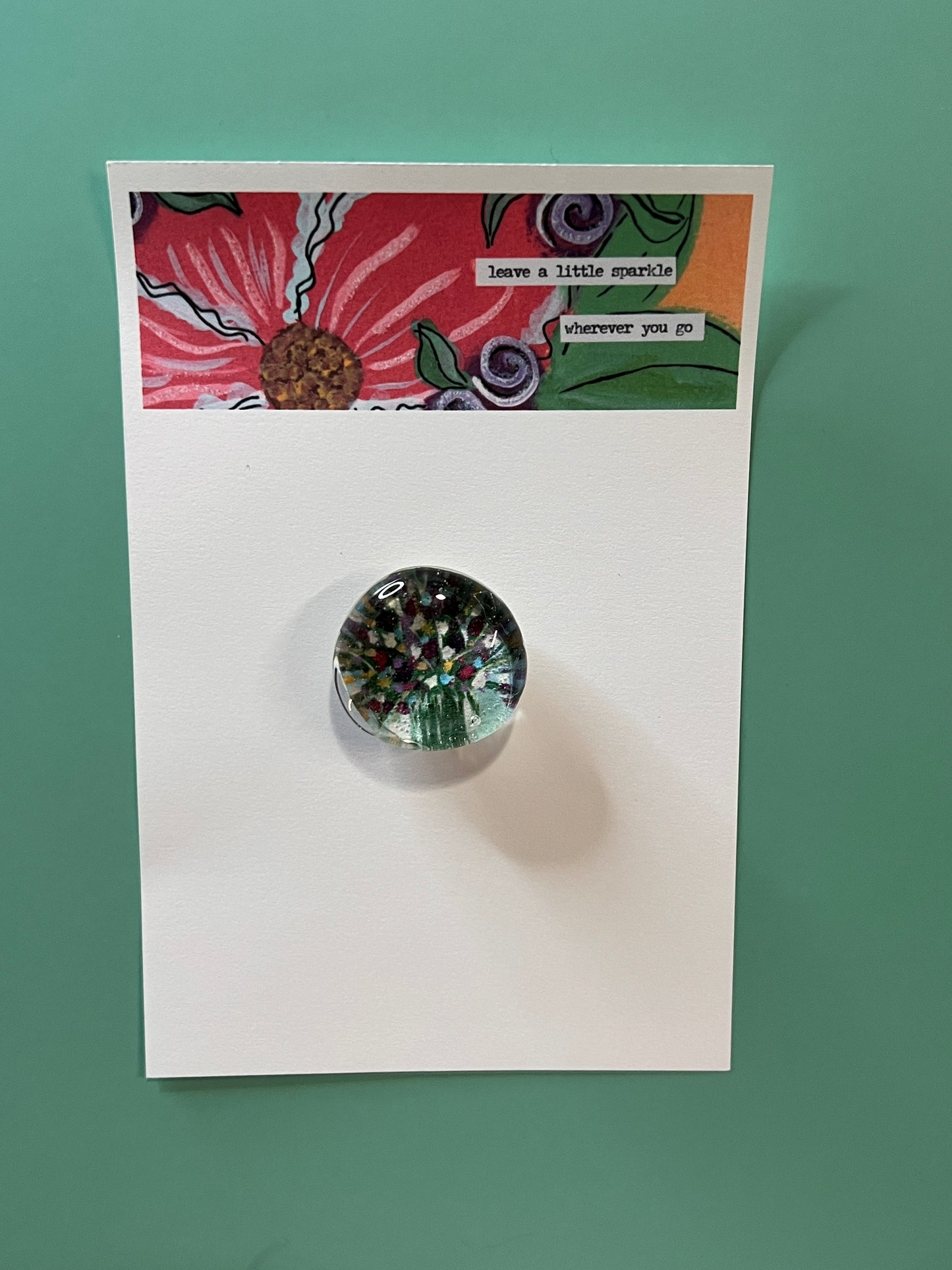 A Moment of Flowers Magnet Set