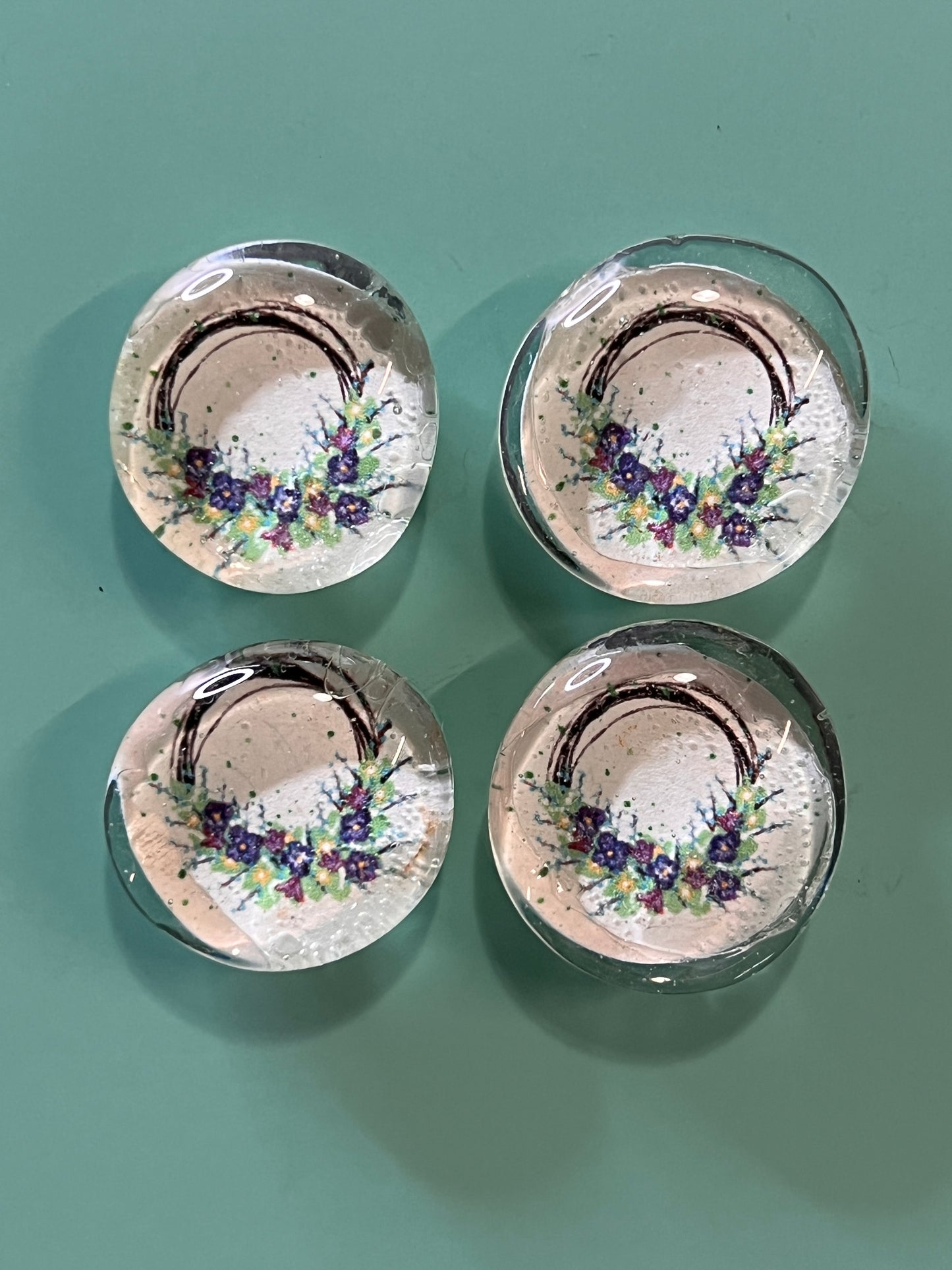 Garden Spark Wreath Magnet Set