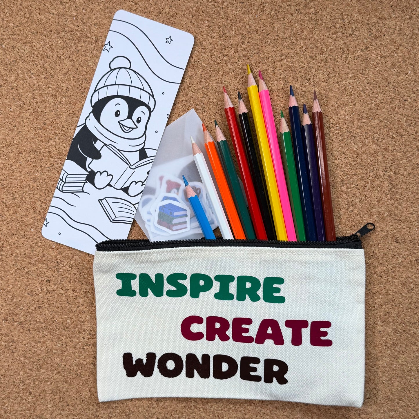 Poppy & Finn Reading Adventure Kit | Children's Illustrated Storybook + Art Supplies | Gift for Kids | Tinges of Wonder Kit