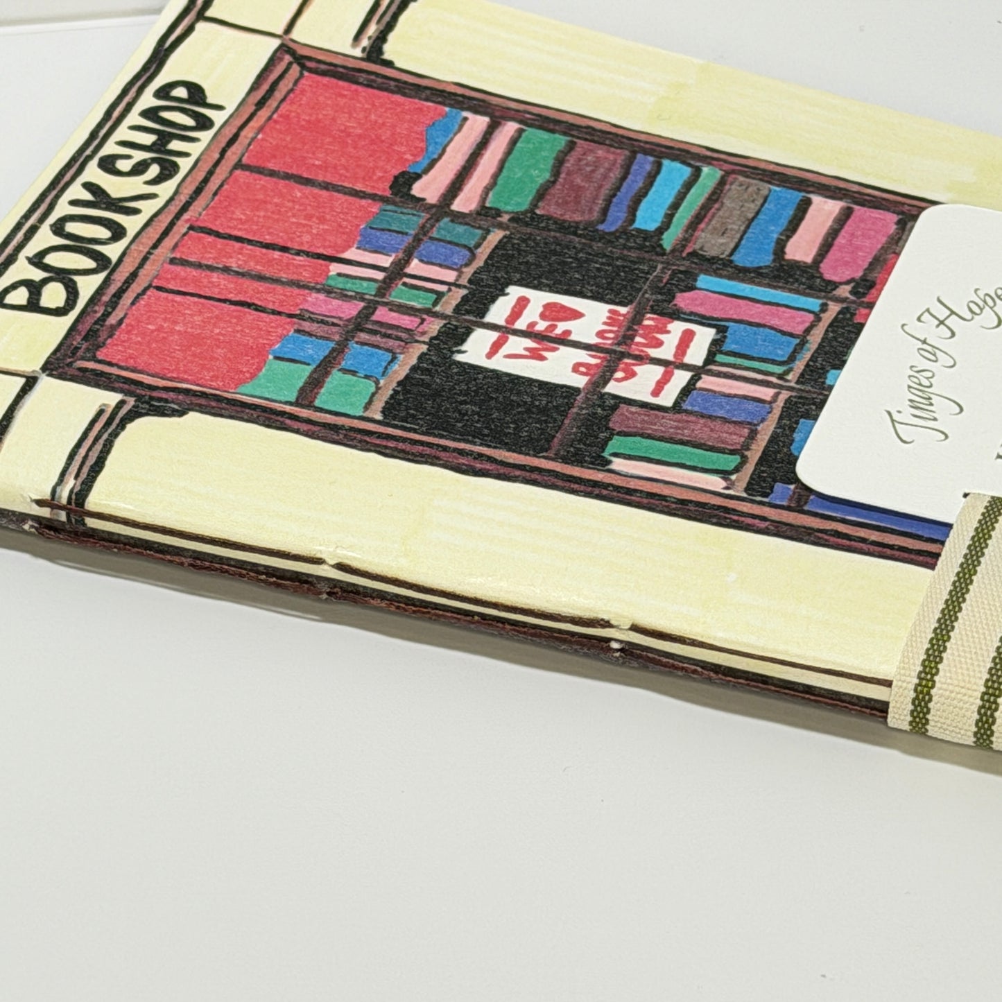 Journal | The Bookshop | Hand-Stitched Journal | Dot Grid | 5×8