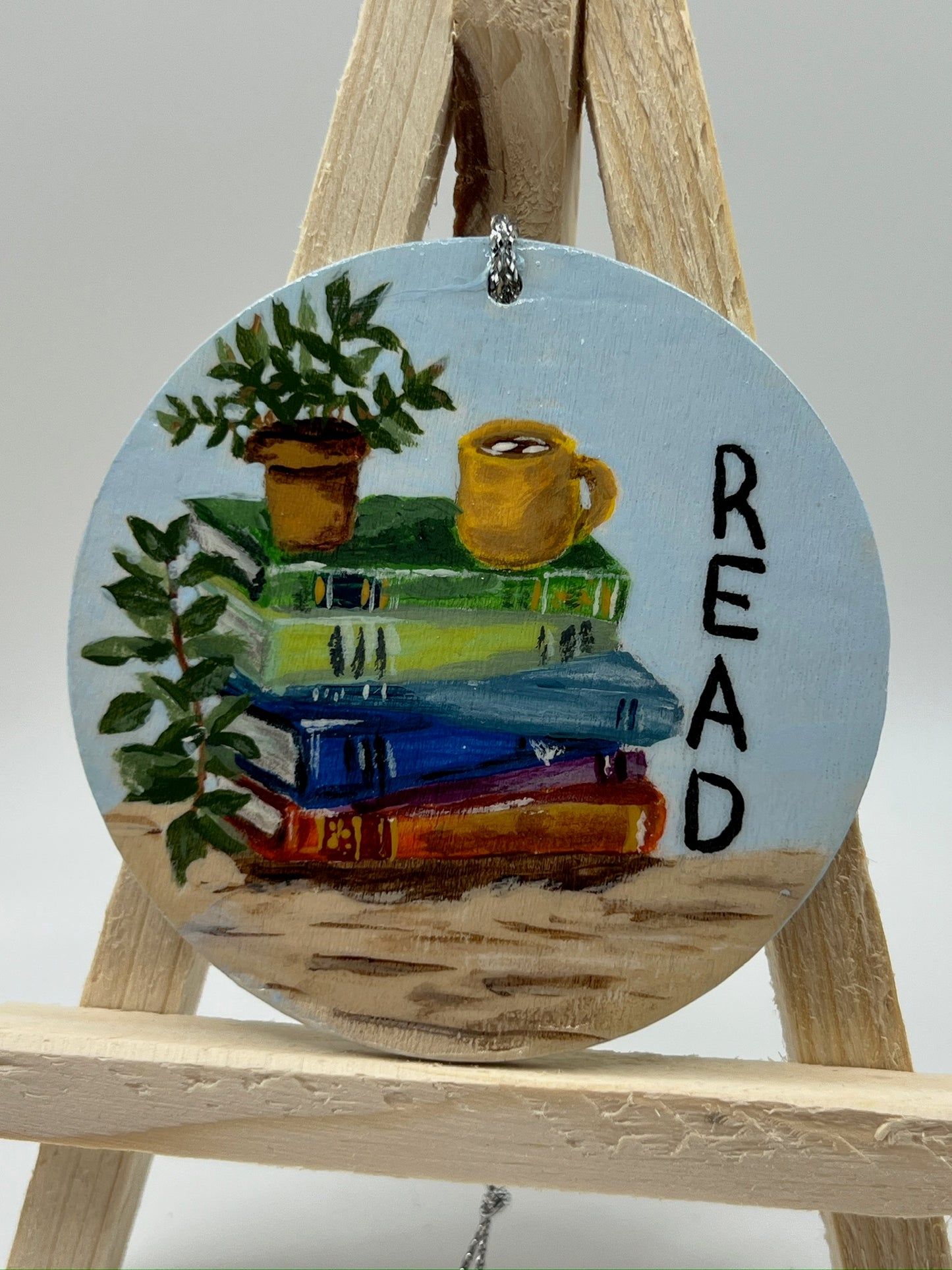 Let's Read Ornament