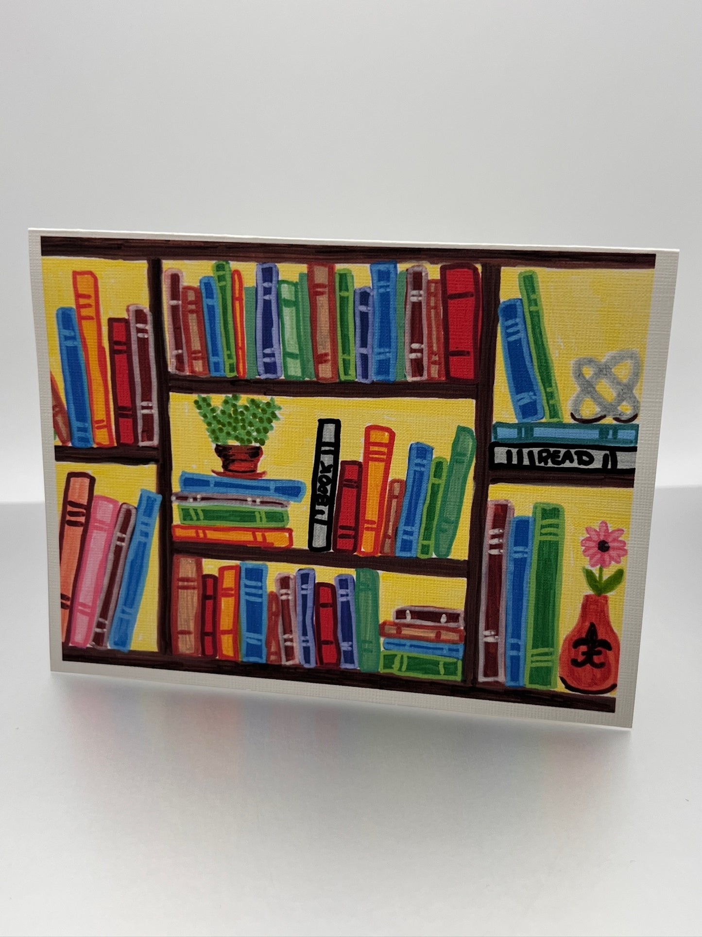 Bookshelf Notecard