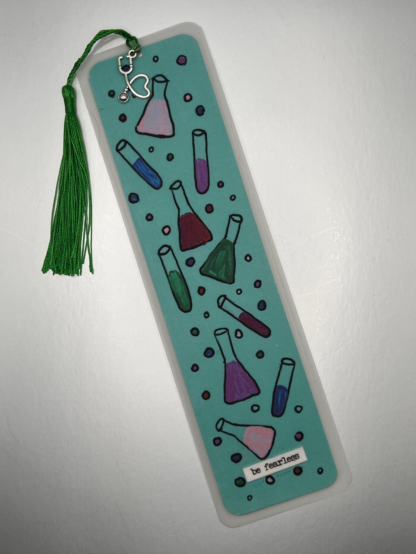 Science Bookmark – Be Fearless STEM Gift with Tassel