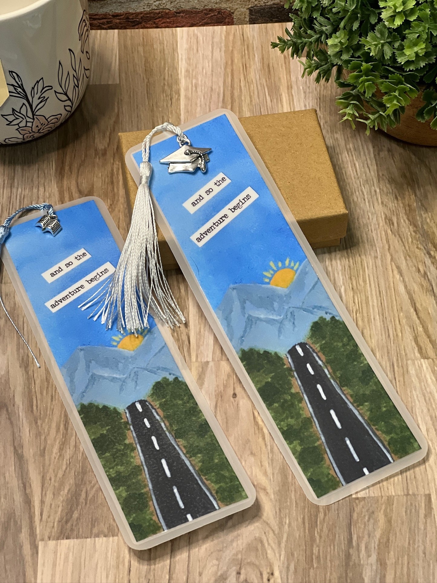 Adventure Bookmark – 'And So the Adventure Begins'