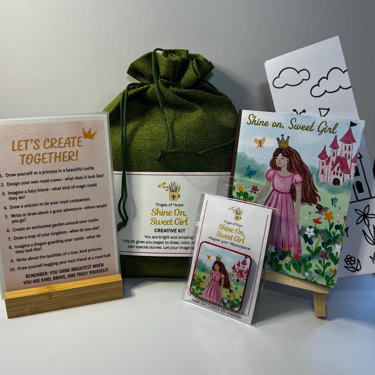 Shine On, Sweet Girl Creative Kit – Princess & Imagination Activity Set