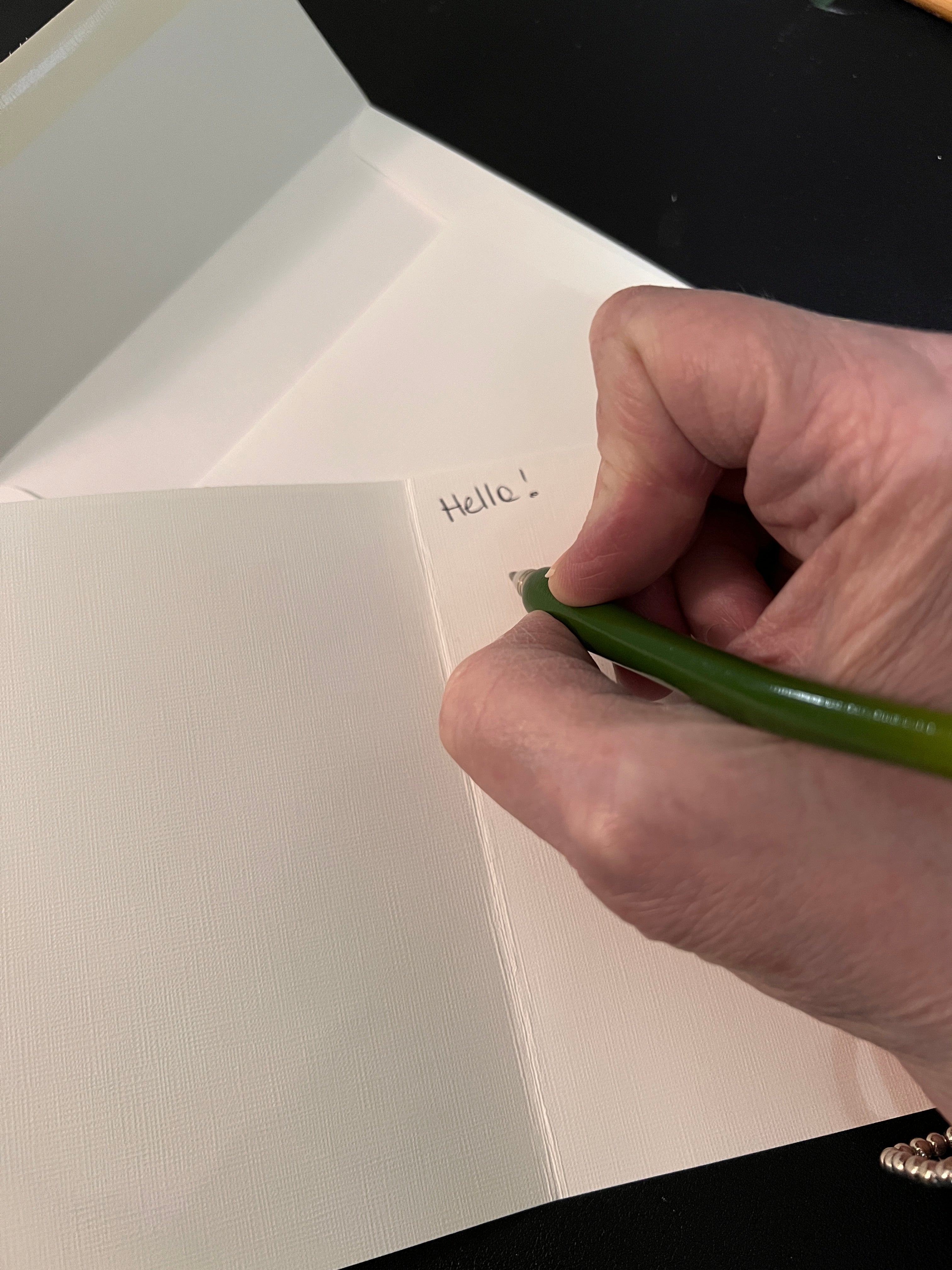 Hand Type Note The Value of a Handwritten Note in a Digital Age – Tinges of Hope, LLC