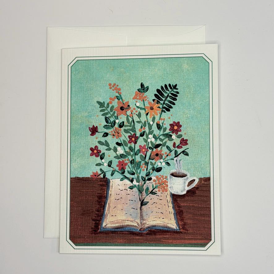 Gift Set | Where Stories Bloom | Mini Book & 5 Notecards for Book Lovers