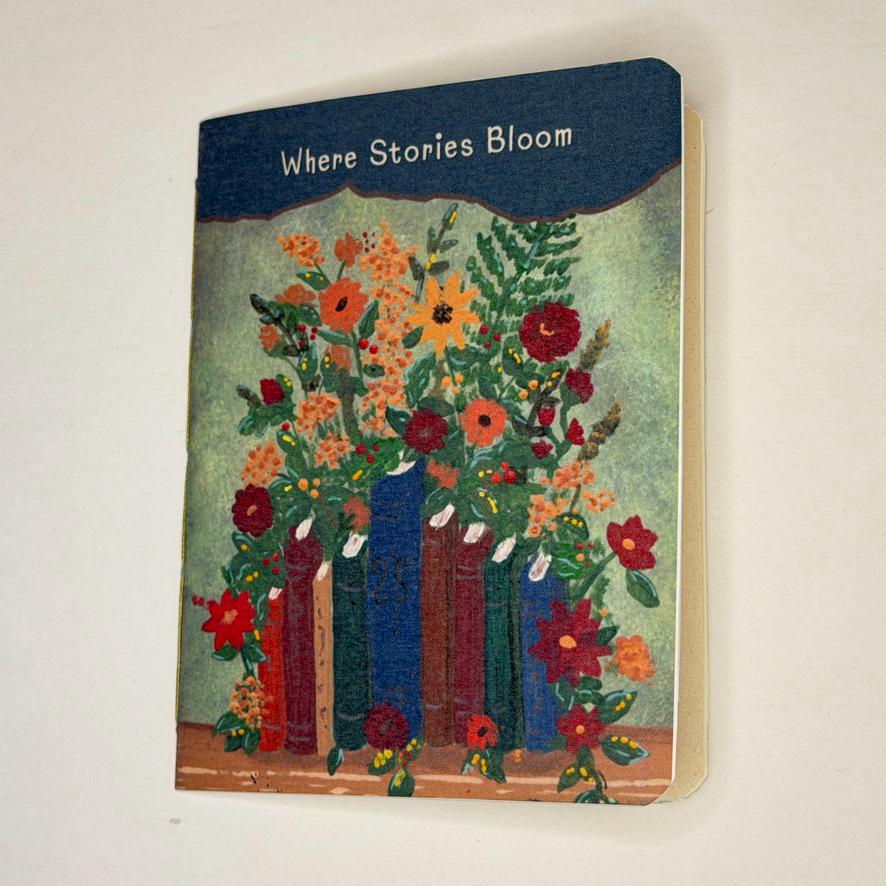 Gift Set | Where Stories Bloom | Mini Book & 5 Notecards for Book Lovers