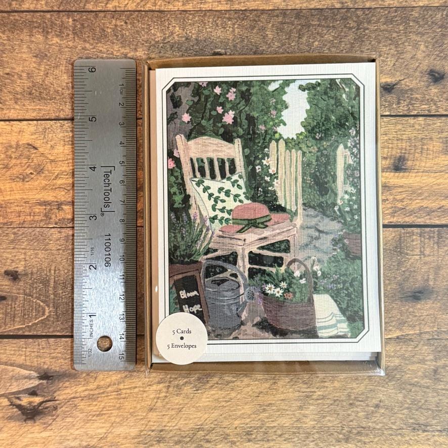 Notecard Set | Tend & Bloom | Floral Encouragement Cards for Friends & Teachers