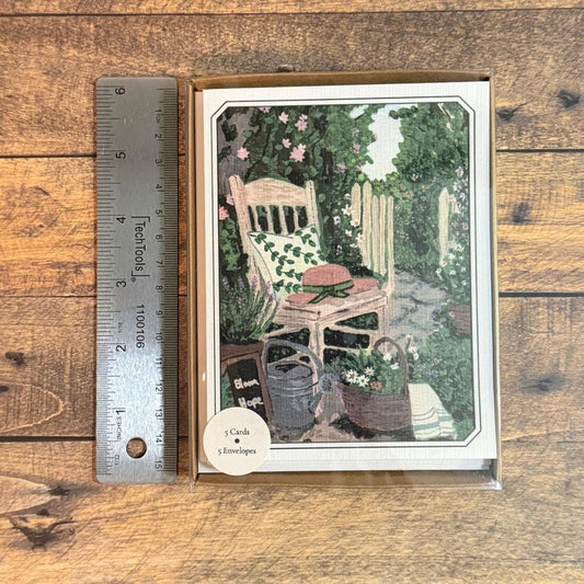 Notecard Set | Tend & Bloom | Floral Encouragement Cards for Friends & Teachers