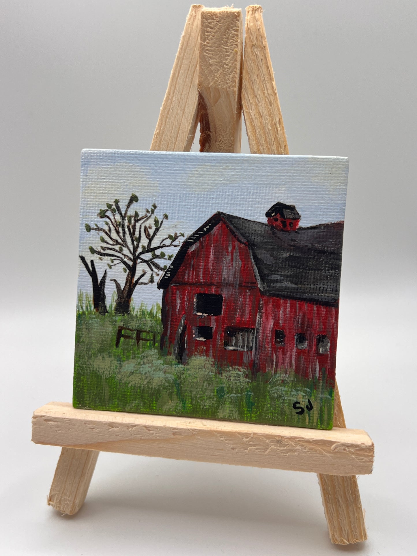 Rustic Barn Magnet