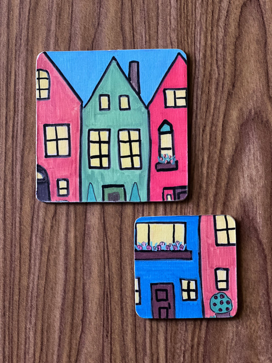 Main Street Magnet Set