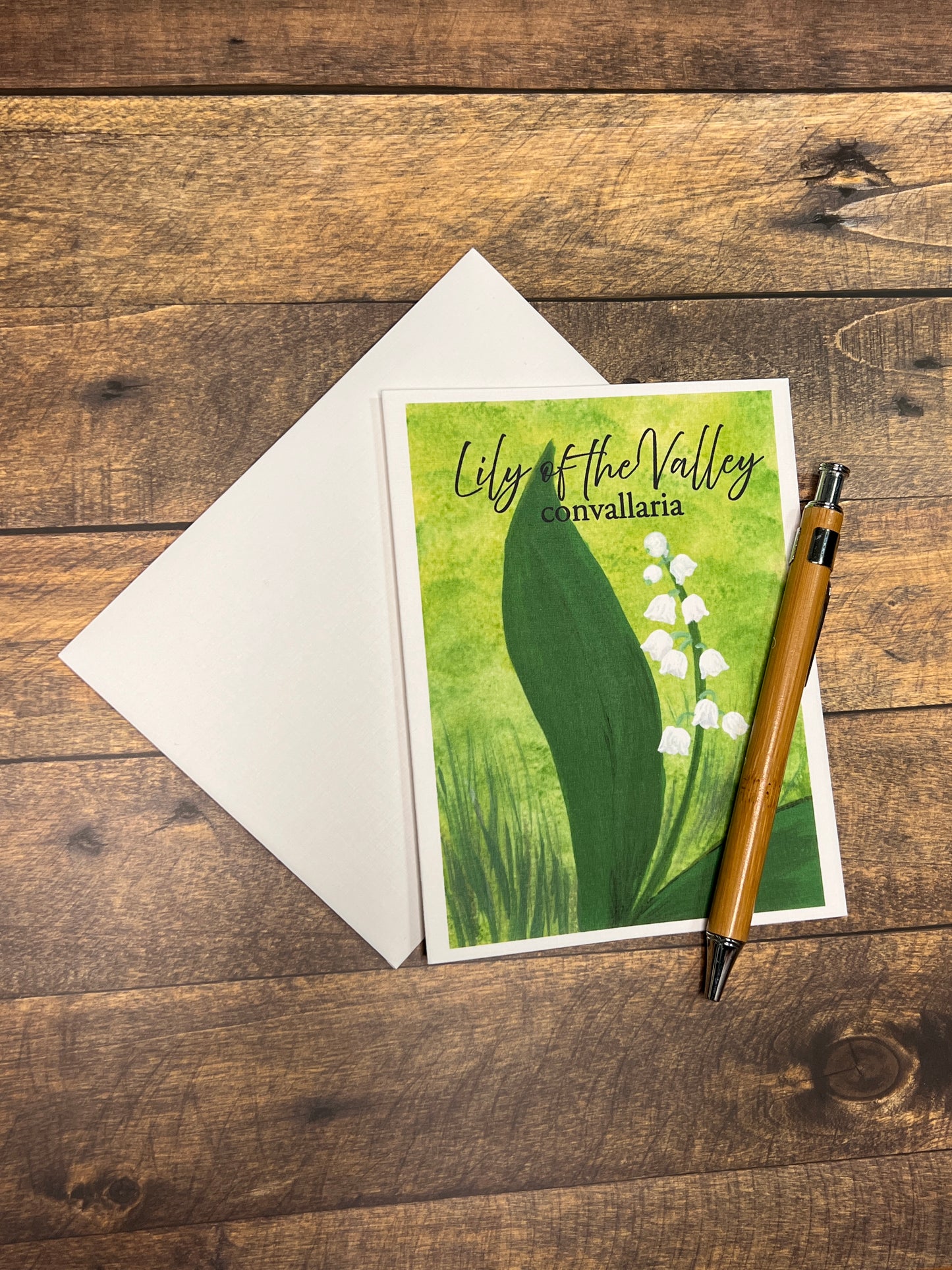 Lily of the Valley Notecard