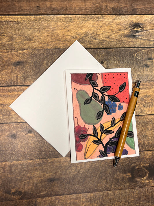 Fruit Tray Notecard