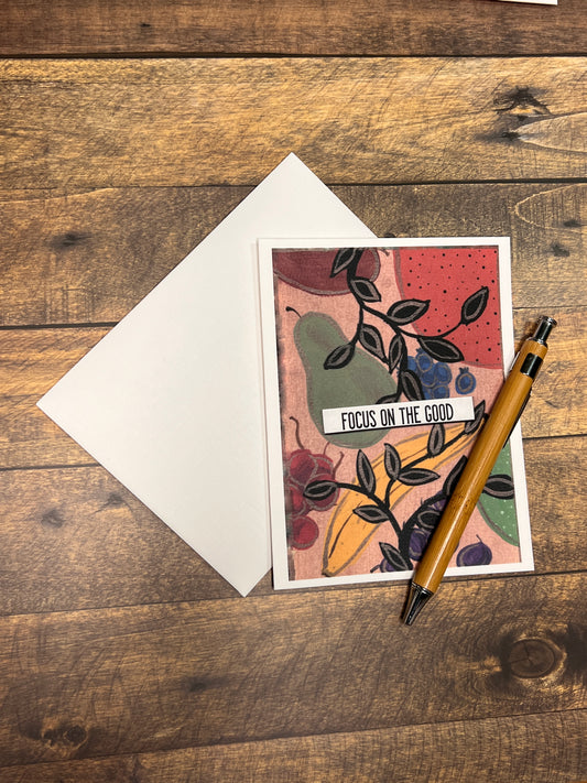Focus on the Good Notecard