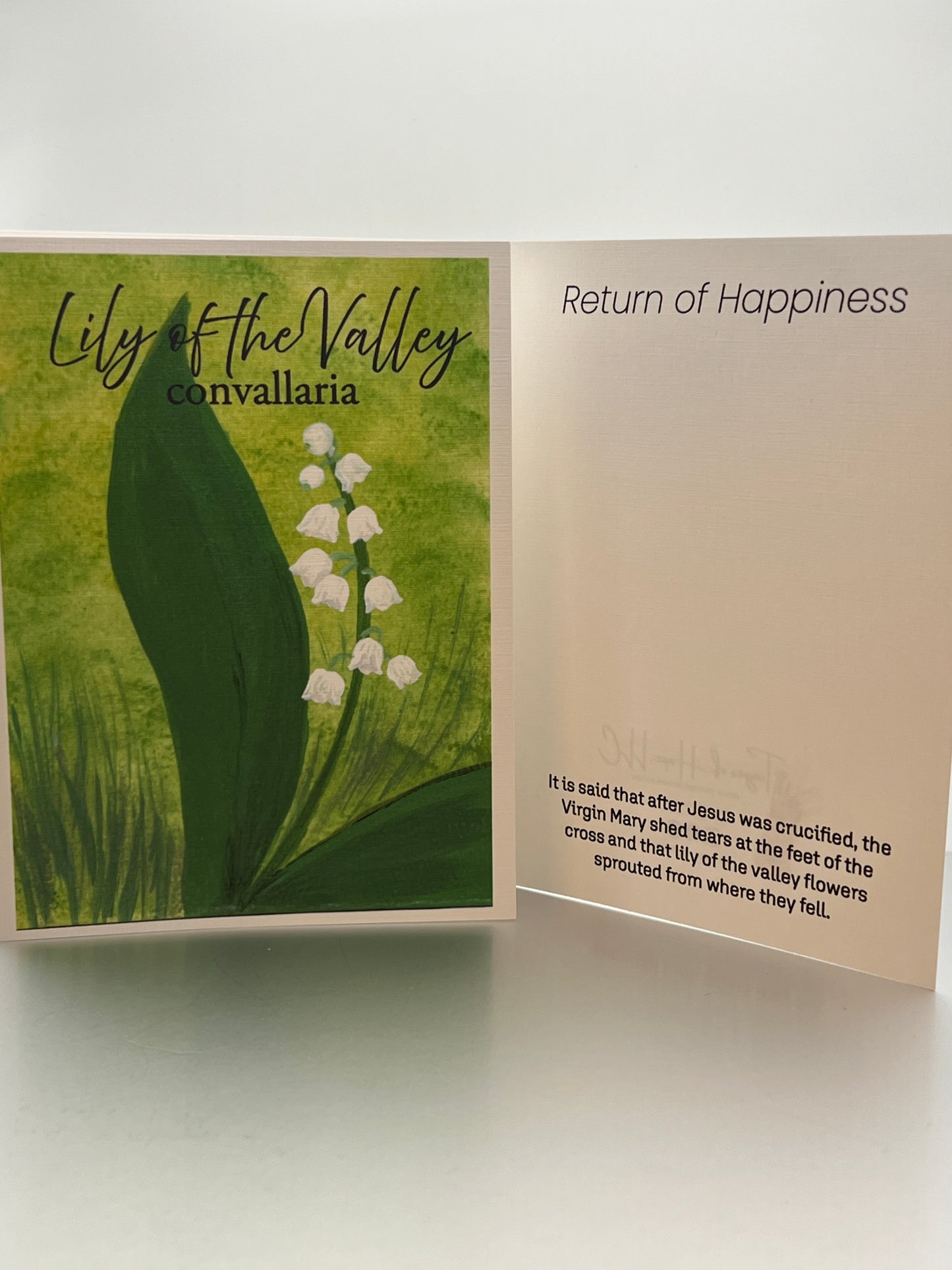 Lily of the Valley Notecard