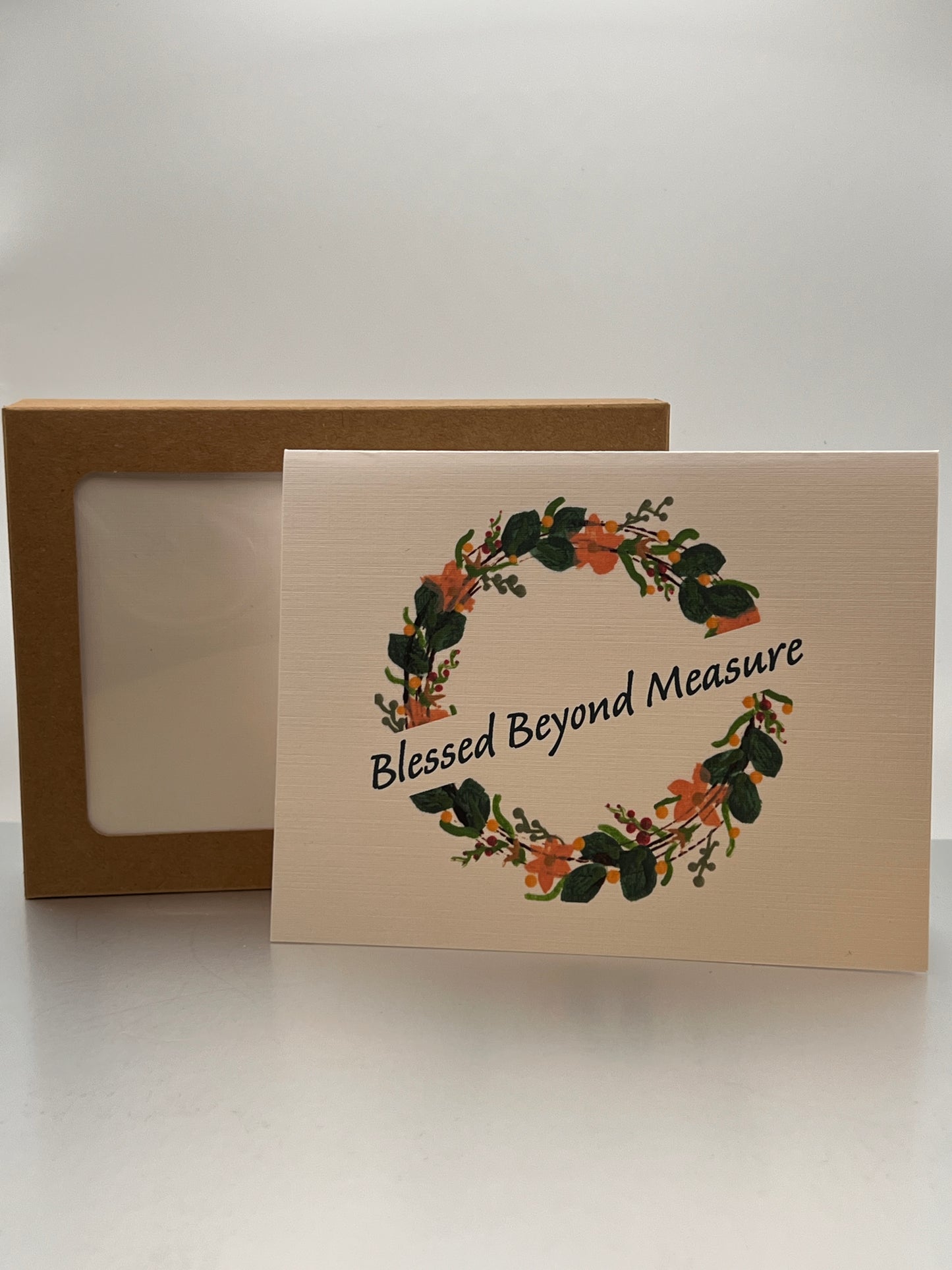Blessed Beyond Measure Notecard