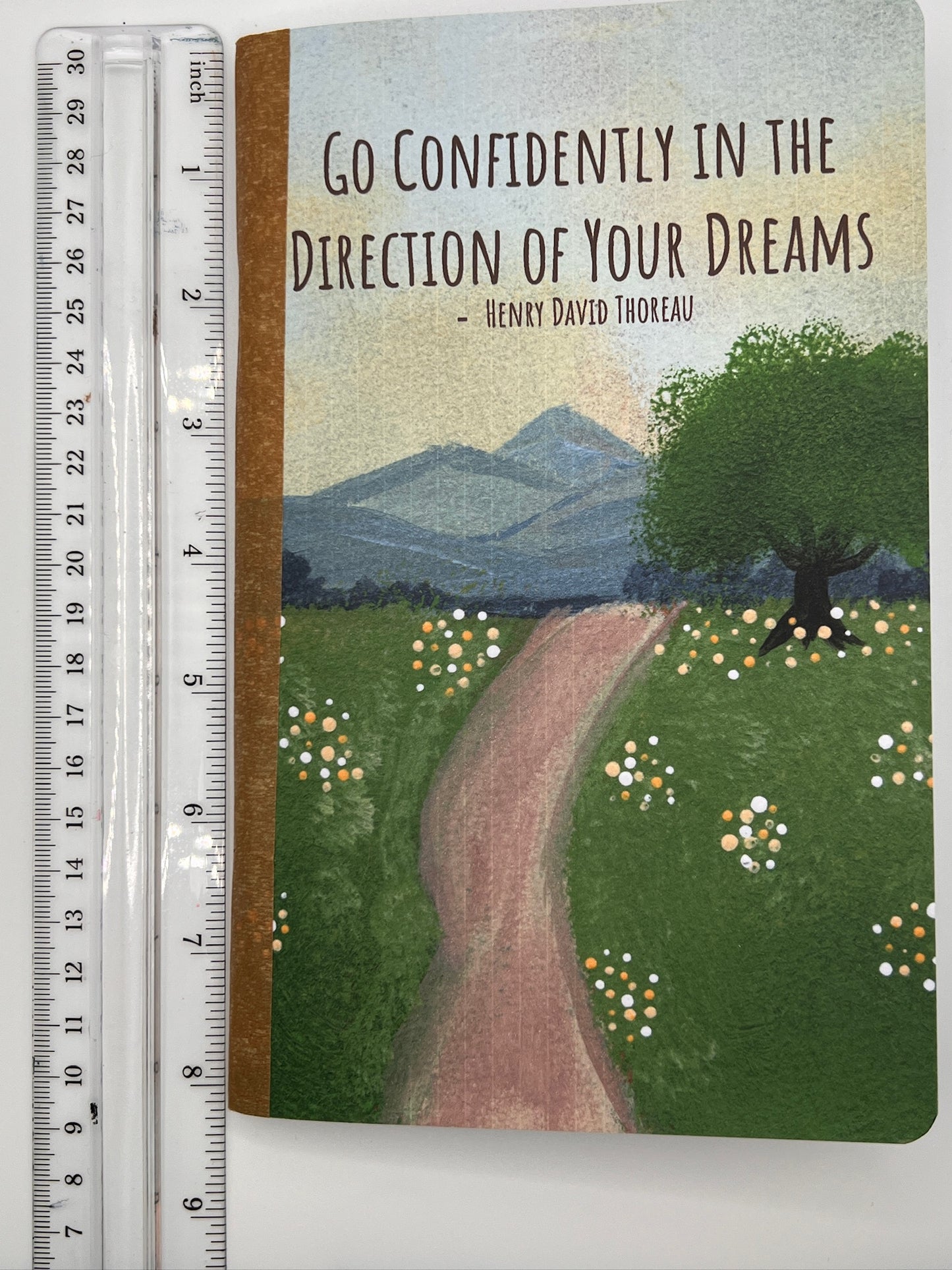 Go Confidently Journal – Henry David Thoreau Quote