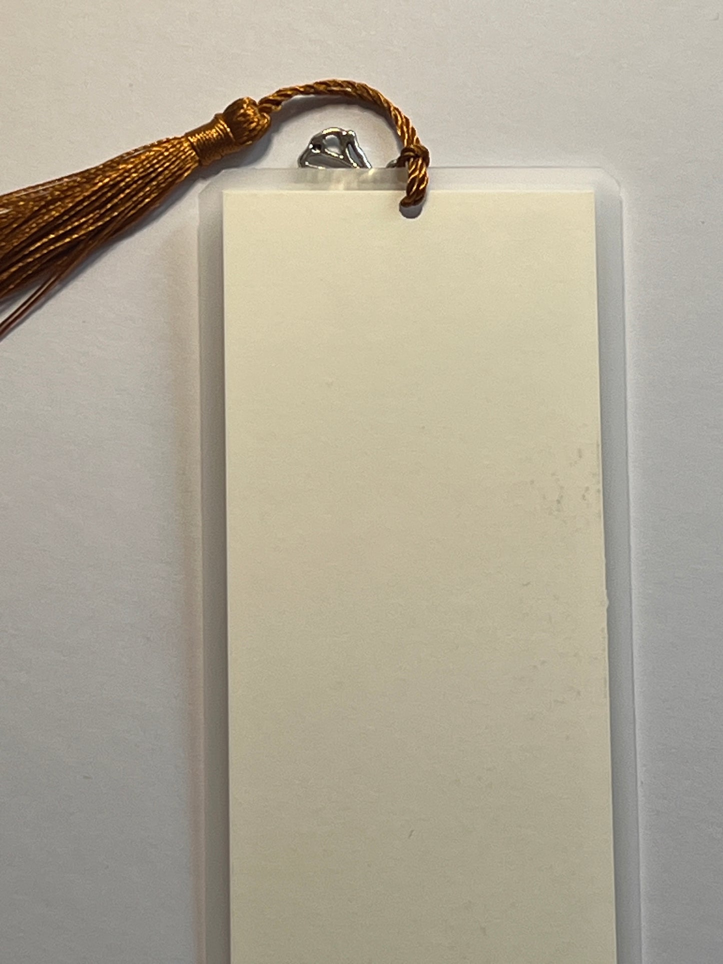 Laminated Bookmark | Burgundy Leaves | Fall Foliage Art with Gold & Red