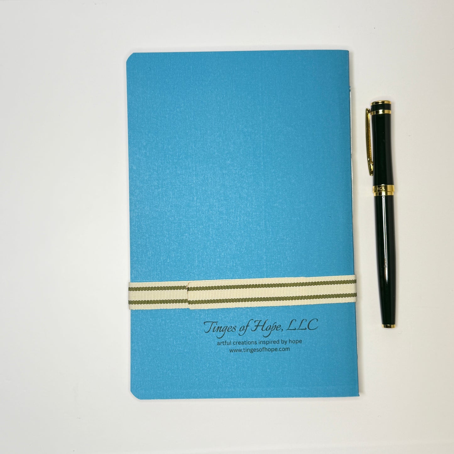 Journal | Moments of Grace | Hydrangea Hand-Stitched Journal | Dot Grid | 5×8