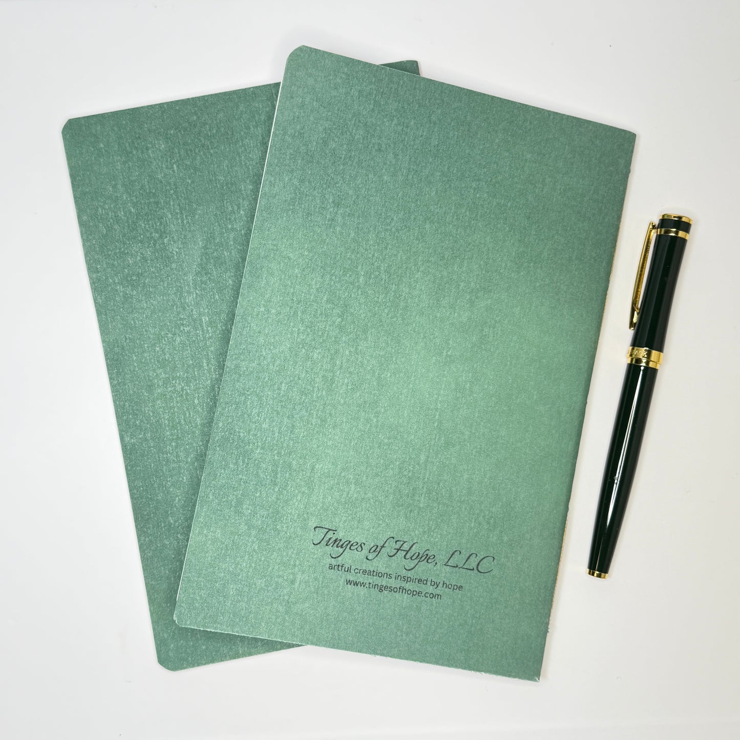 Journal | Wild Library Set | Hand-Stitched Floral Journal Set of 2 | Dot Grid | 5×8