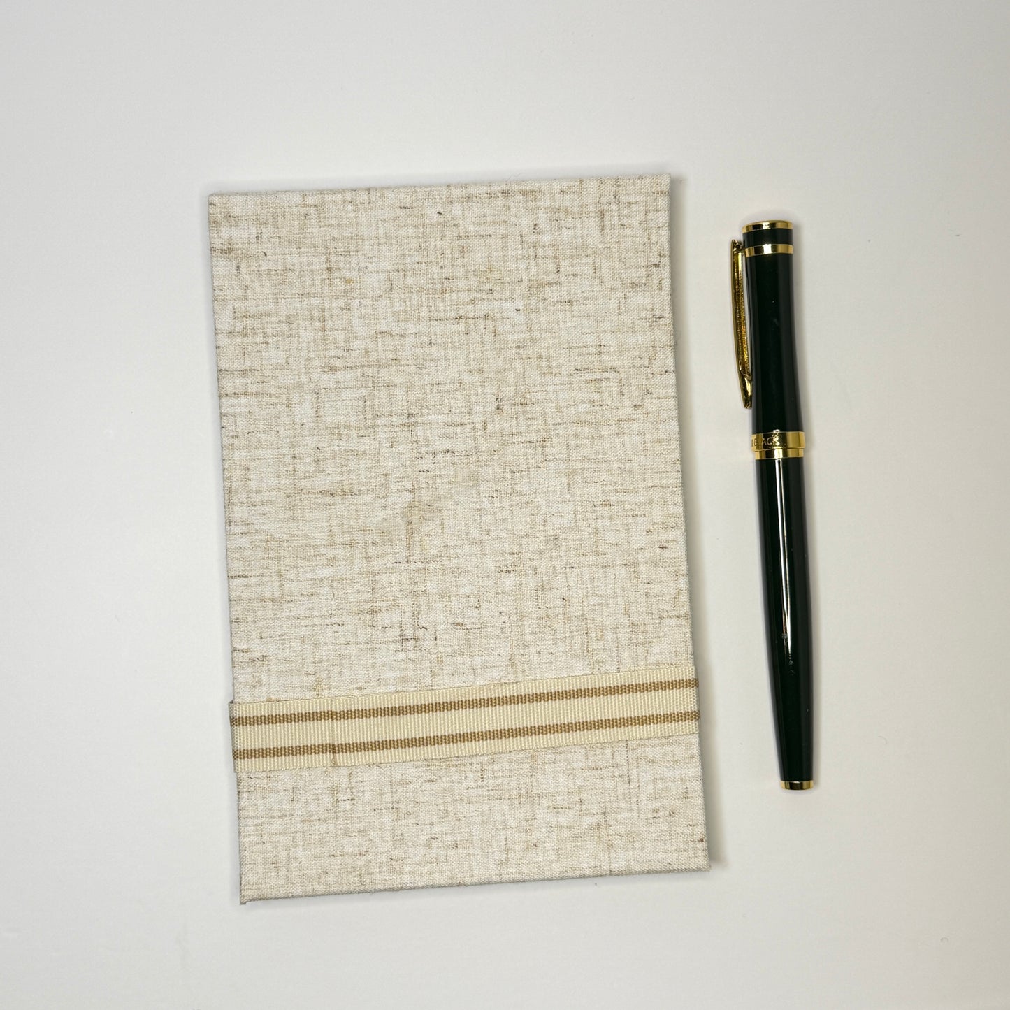 Notepad Cover | Linen Art Notepad Cover | Reusable 4×6 Notepad Cover with Artwork