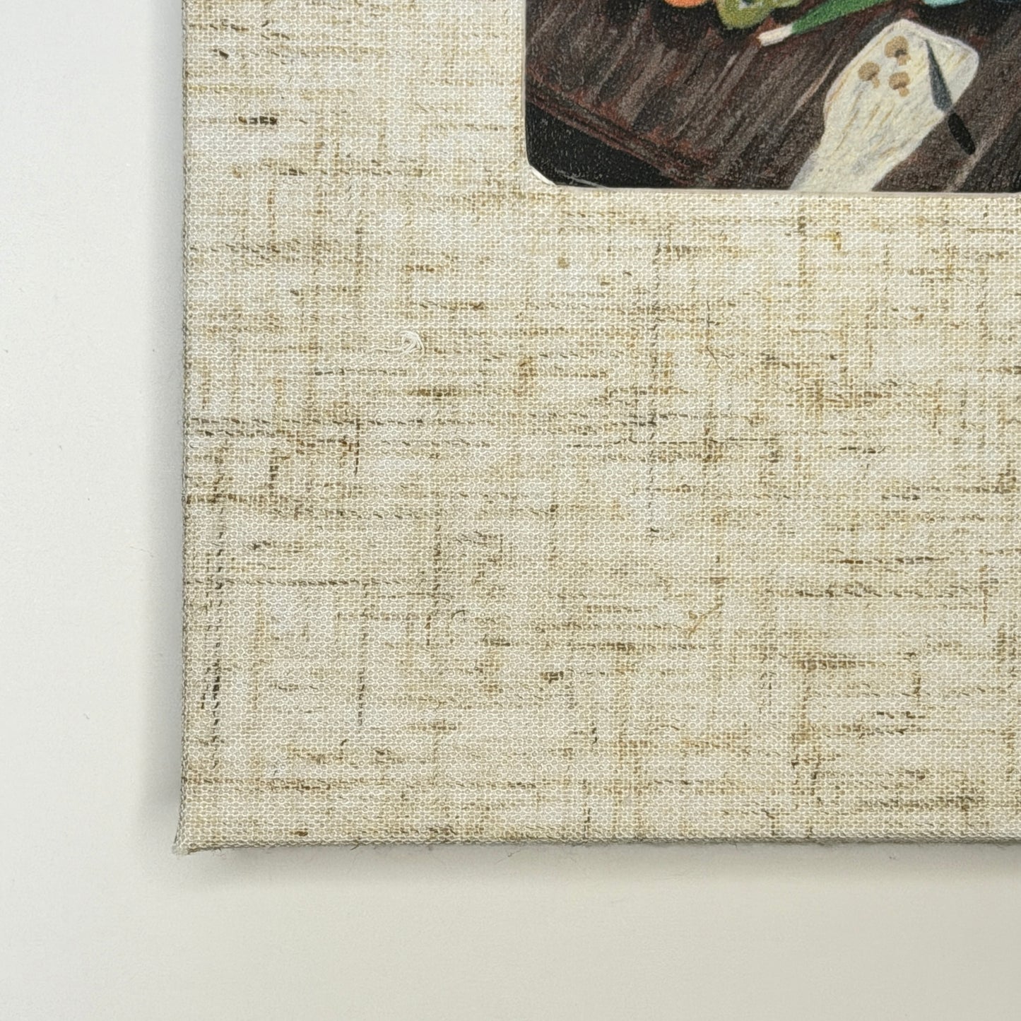 Notepad Cover | Linen Art Notepad Cover | Reusable 4×6 Notepad Cover with Artwork