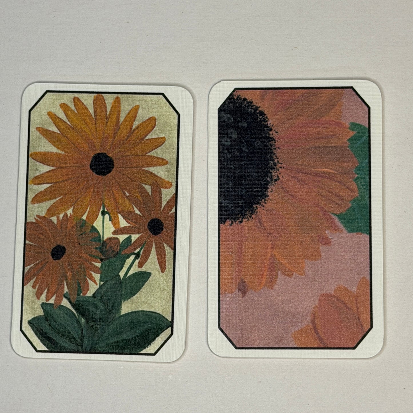 Mini Notes Gift Tin | Fall Florals | 12 Mini Notes & Pen