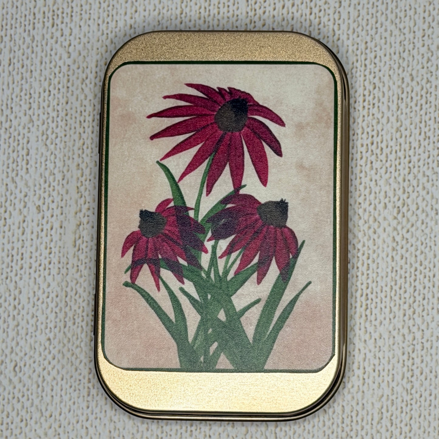 Mini Notes Gift Tin | Fall Florals | 12 Mini Notes & Pen