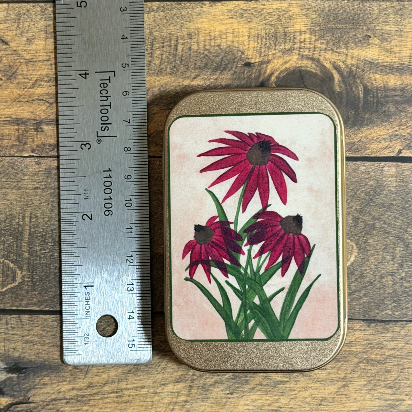 Mini Notes Gift Tin | Fall Florals | 12 Mini Notes & Pen