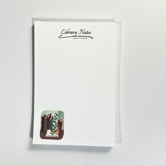 Wild Library – 4×6 Notepad