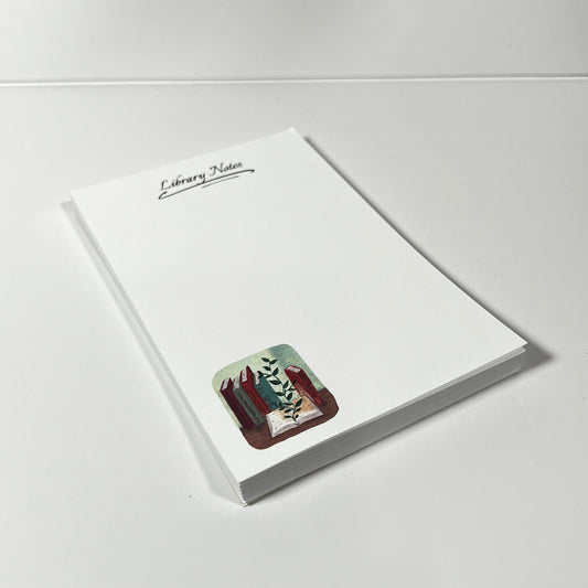 Wild Library – 4×6 Notepad