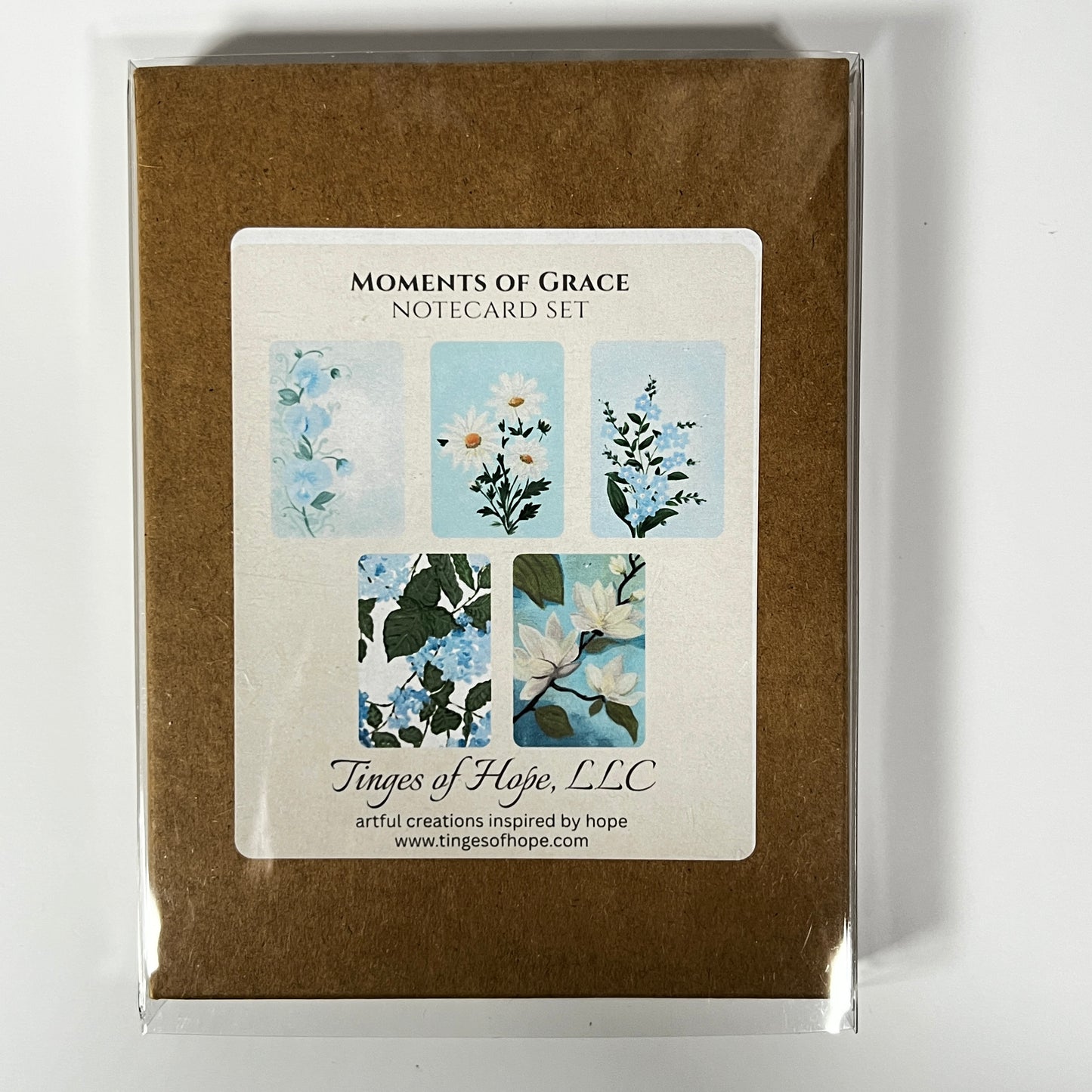 Notecard Set | Moments of Grace | Floral Encouragement & Sympathy Cards