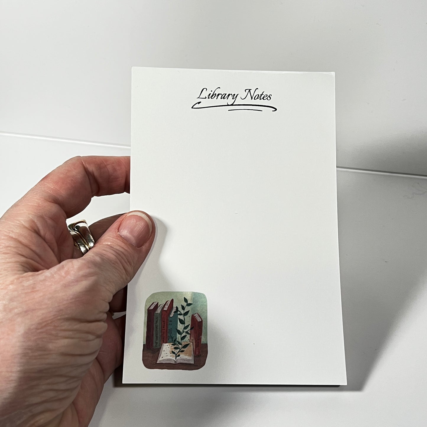 Wild Library – 4×6 Notepad