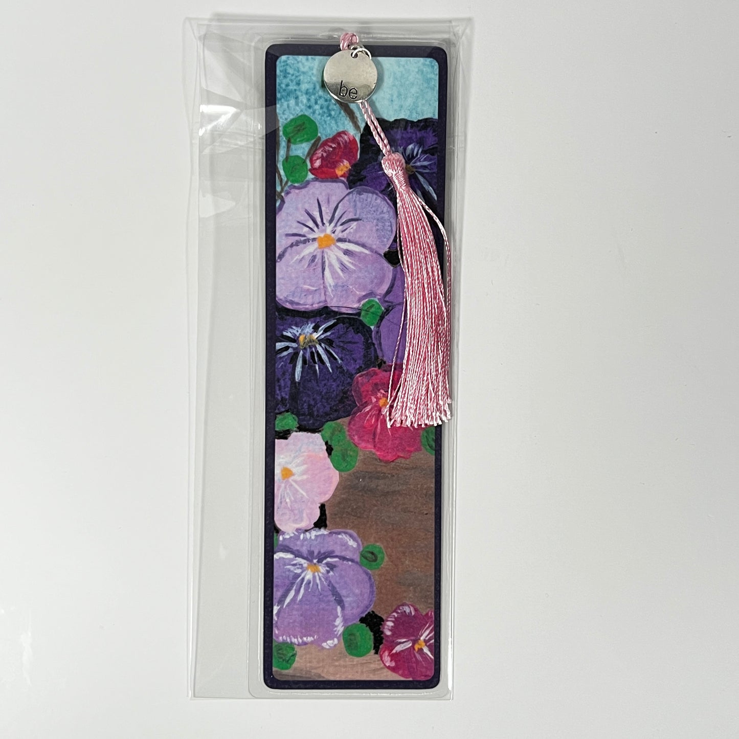 Vintage Pansy – Laminated Bookmark