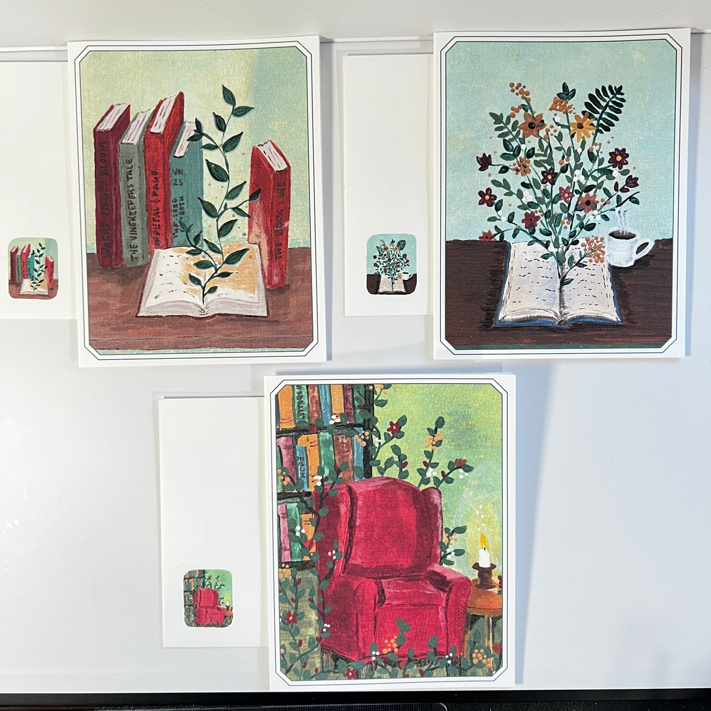 The Library That Grew Wild – Notecard Set