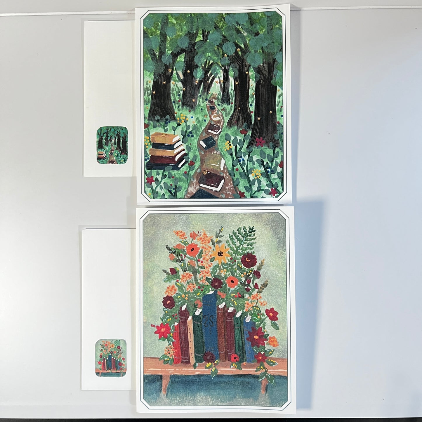 The Library That Grew Wild – Notecard Set