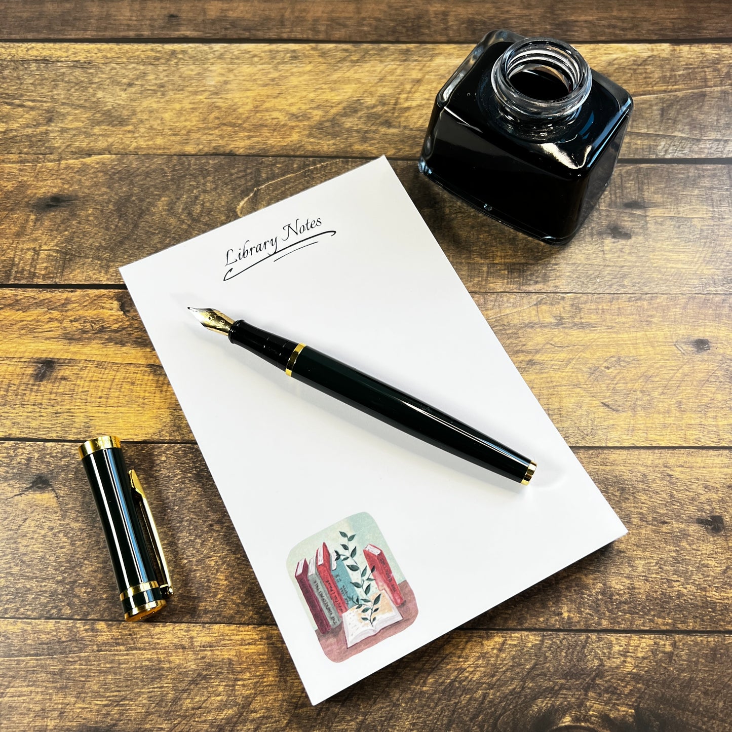 Wild Library – 4×6 Notepad