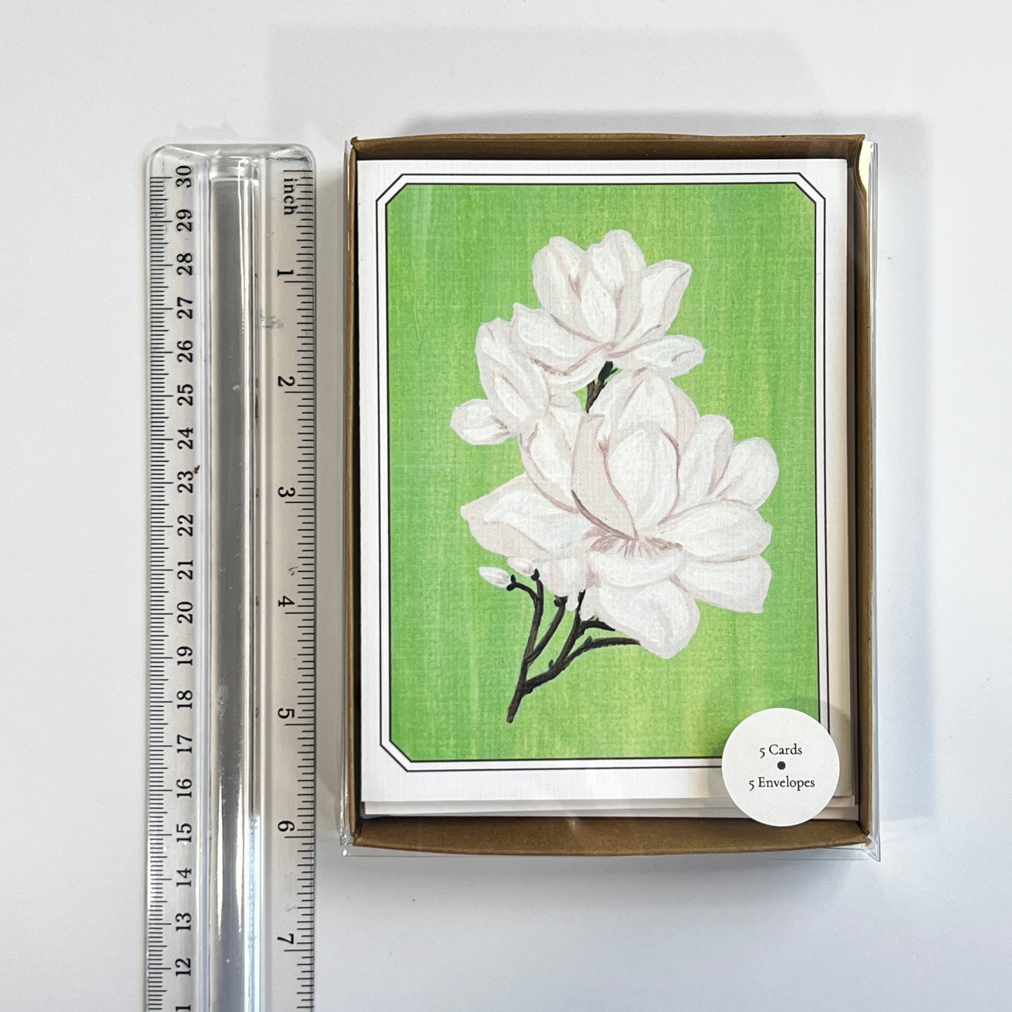 Notecard Set | Stillness in Bloom | Magnolia Art Encouragement Cards