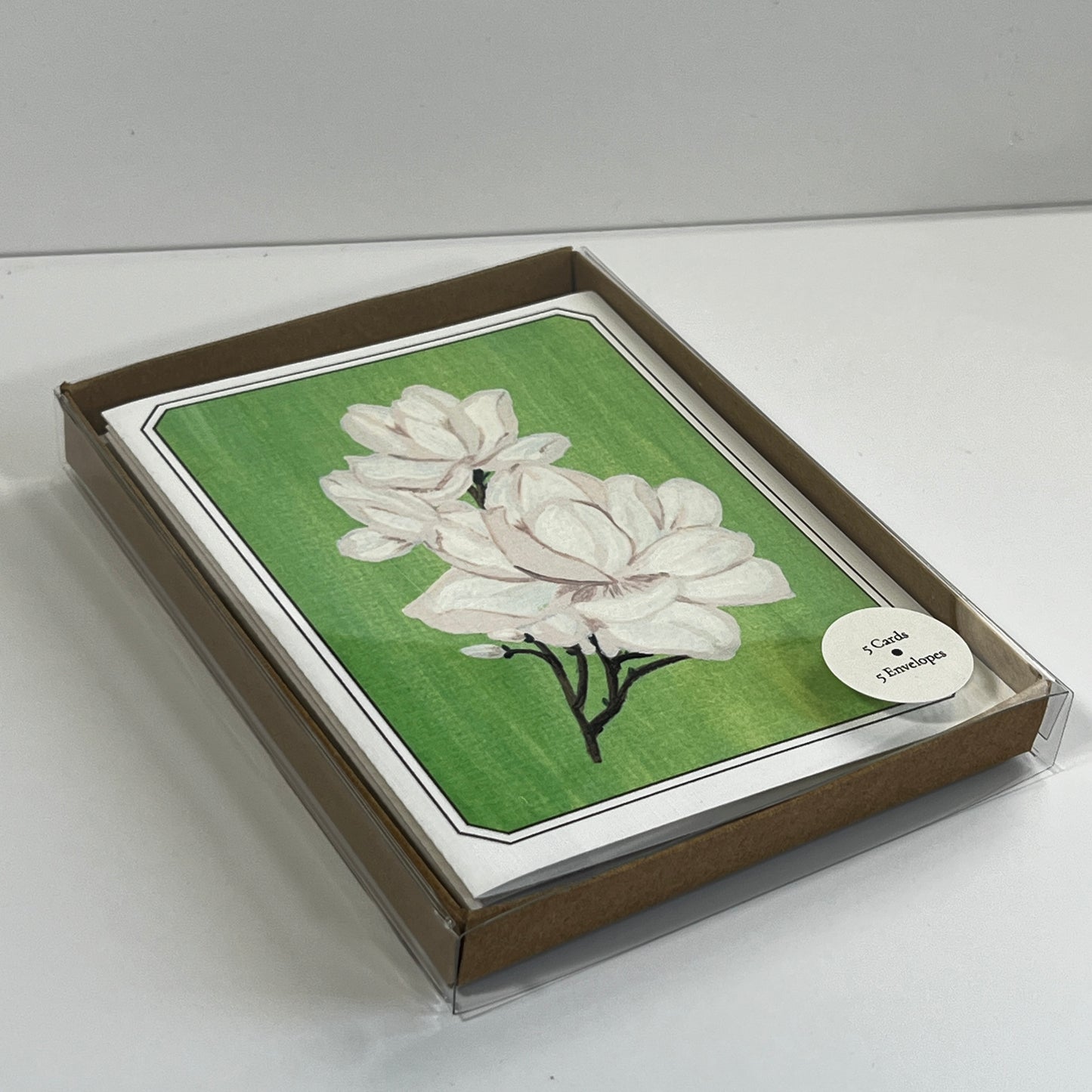 Notecard Set | Stillness in Bloom | Magnolia Art Encouragement Cards