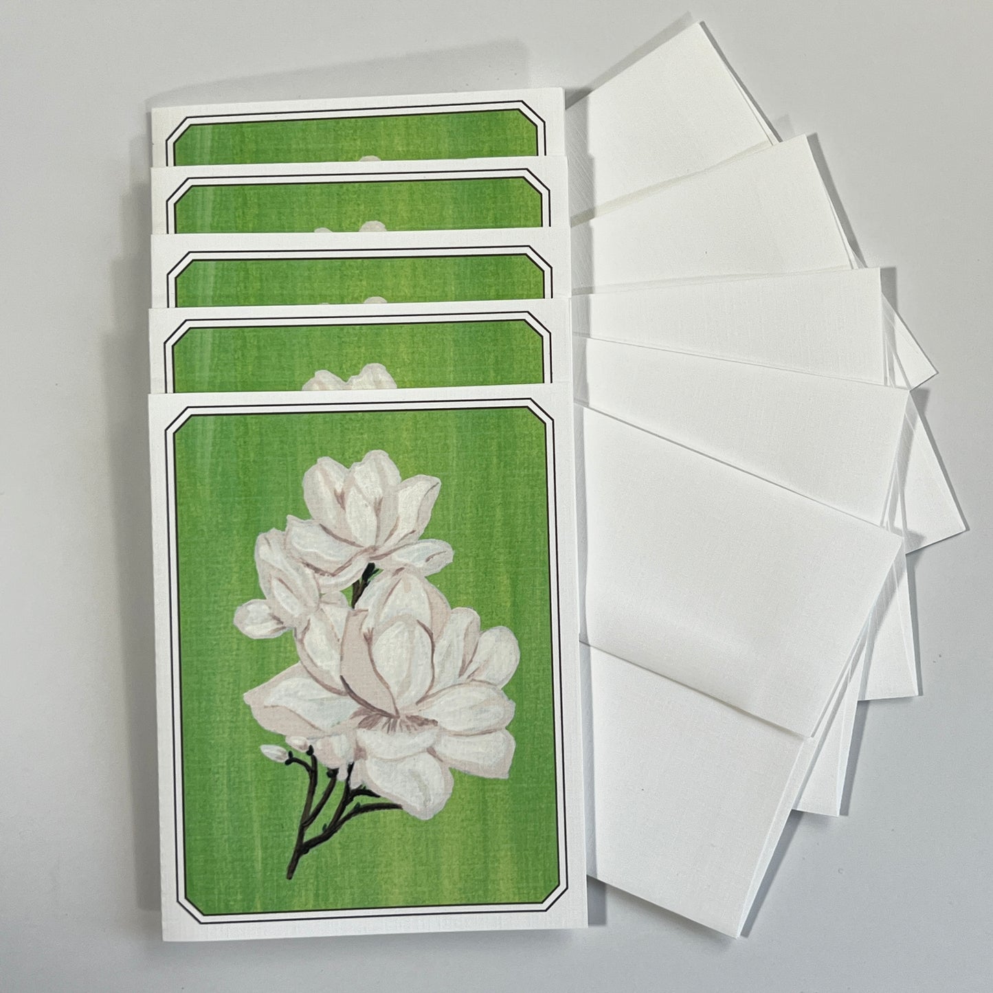 Notecard Set | Stillness in Bloom | Magnolia Art Encouragement Cards