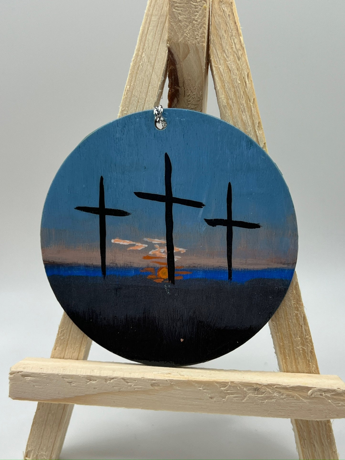 Crosses on Calvary 3" Ornament