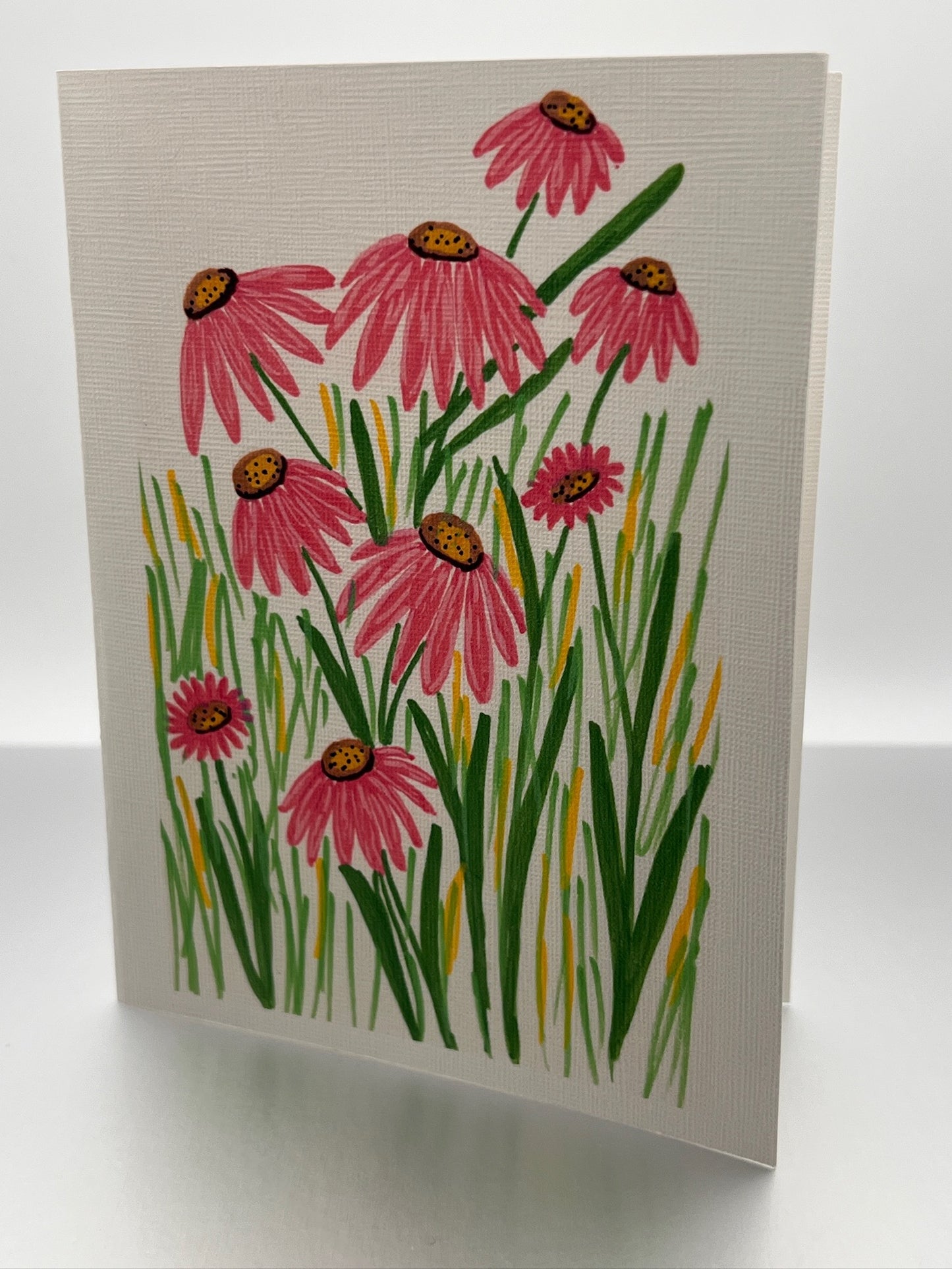 Pink Black-Eyed Susan Notecard