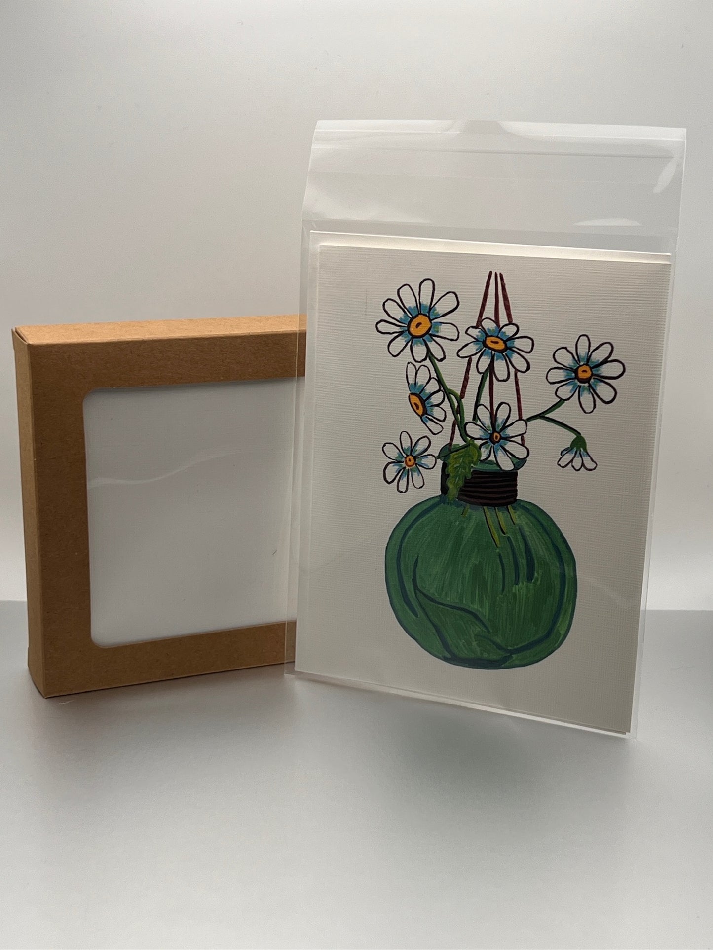 Hanging Daisy Notecards