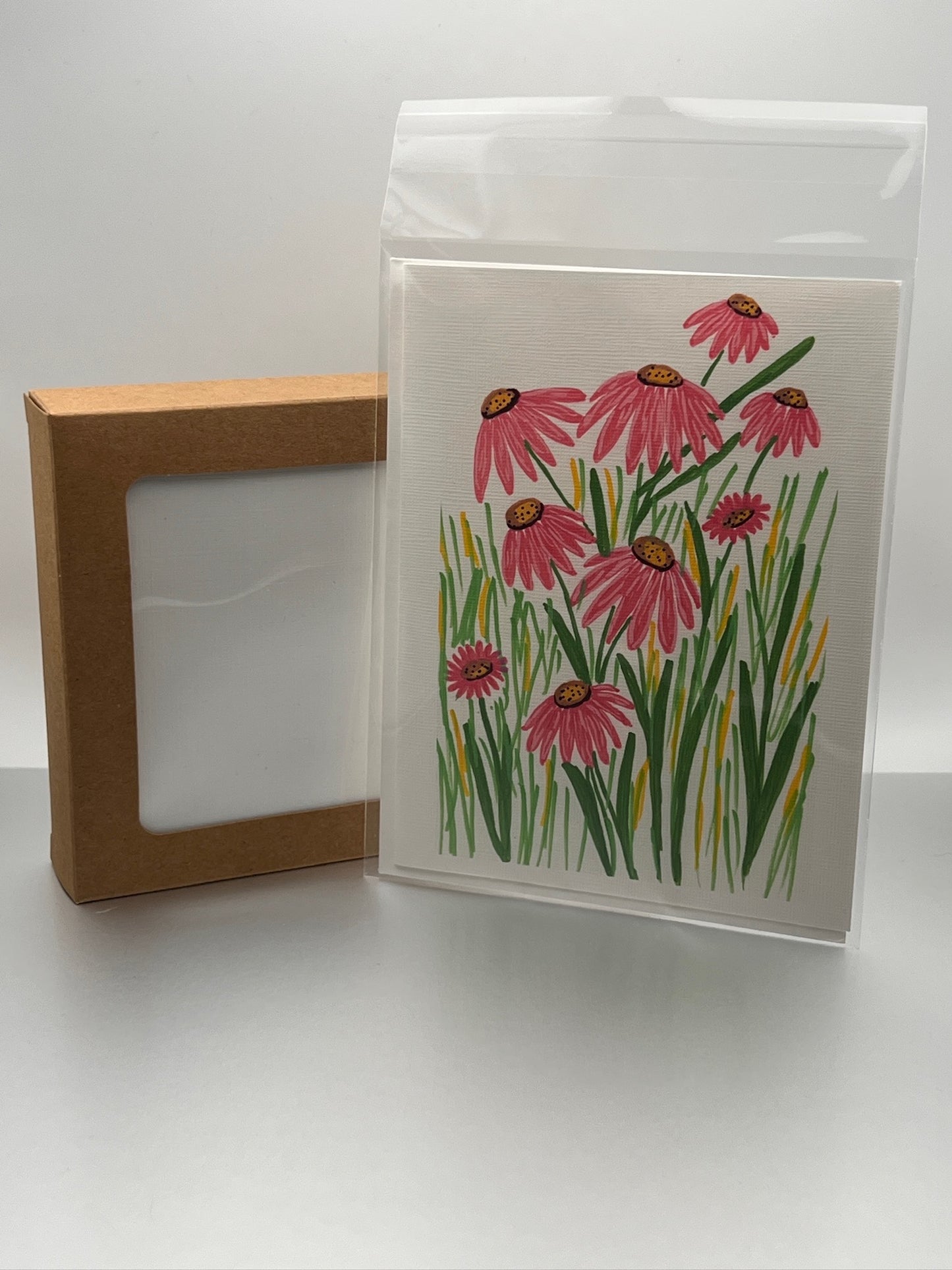 Pink Black-Eyed Susan Notecard